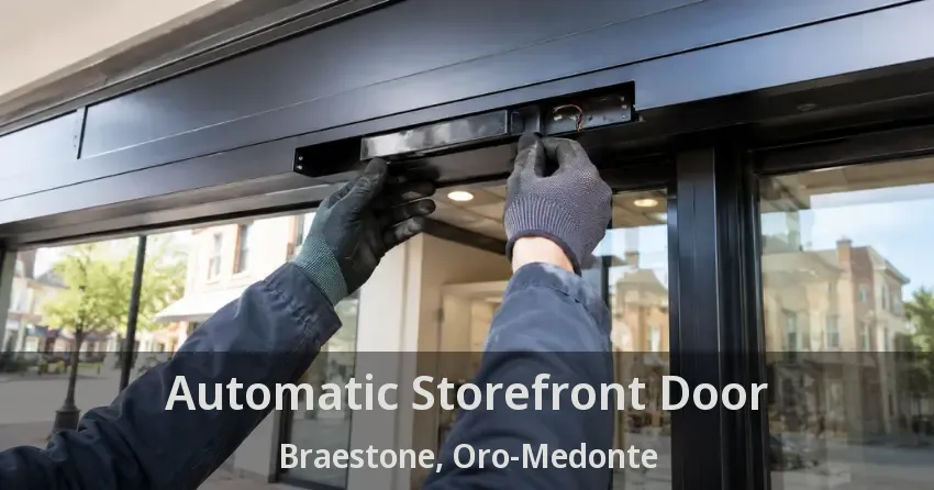 Automatic Storefront Door Braestone, Oro-Medonte - ON
