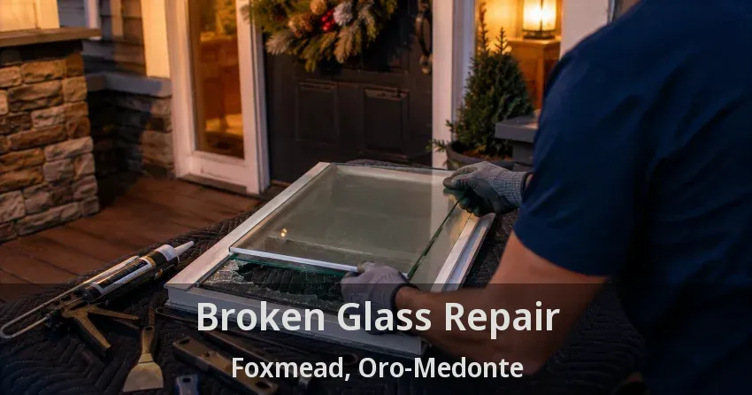 Broken Glass Repair Foxmead, Oro-Medonte - ON
