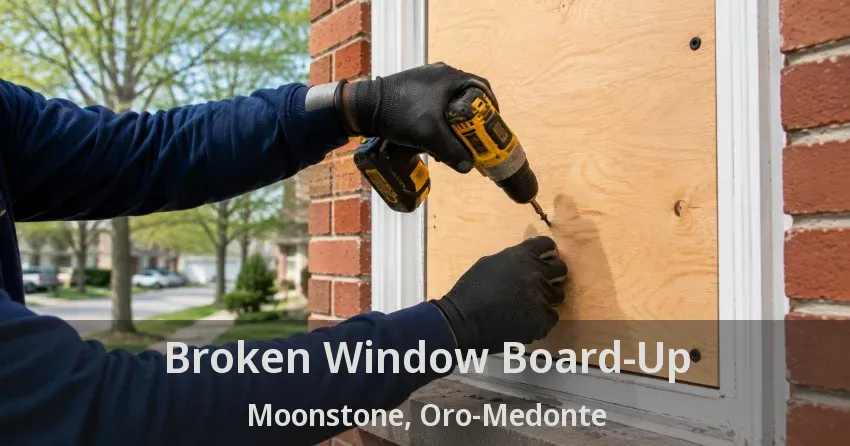 Broken Window Board-Up Moonstone, Oro-Medonte - ON