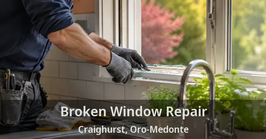 Broken Window Repair Craighurst, Oro-Medonte - ON