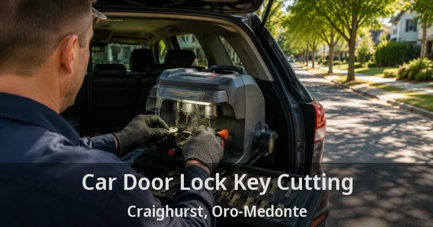 Car Door Lock Key Cutting Craighurst, Oro-Medonte - ON