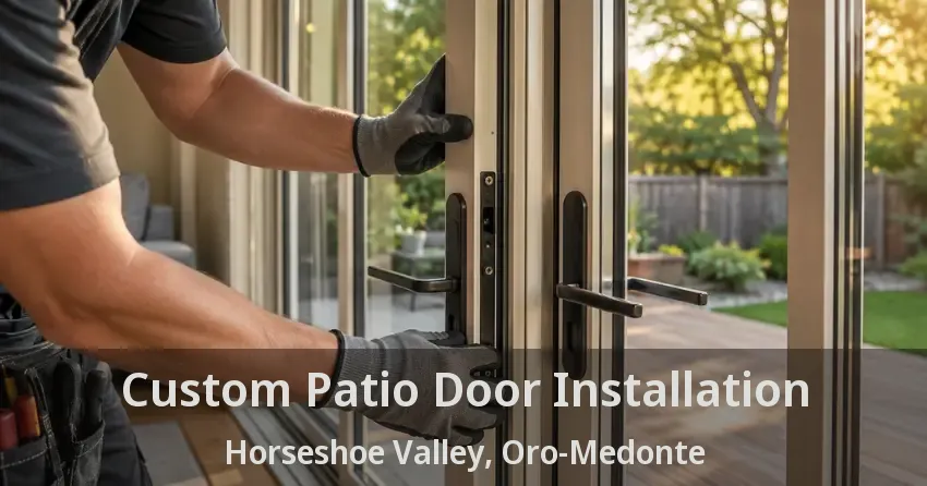 Custom Patio Door Installation Horseshoe Valley, Oro-Medonte - ON
