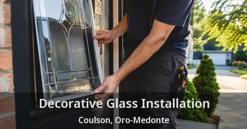 Decorative Glass Installation Coulson, Oro-Medonte - ON