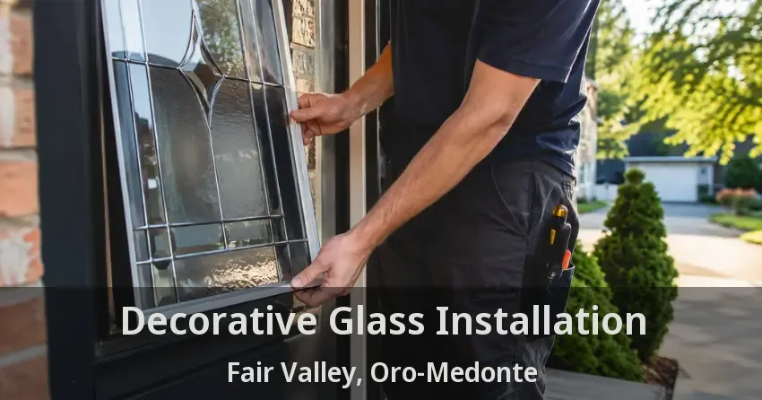 Decorative Glass Installation Fair Valley, Oro-Medonte - ON