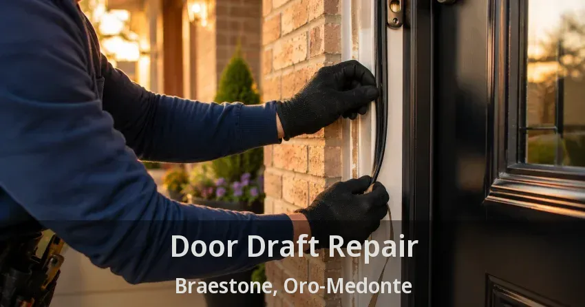 Door Draft Repair Braestone, Oro-Medonte - ON