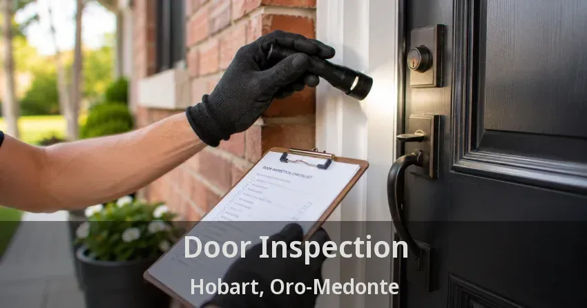Door Inspection Hobart, Oro-Medonte - ON