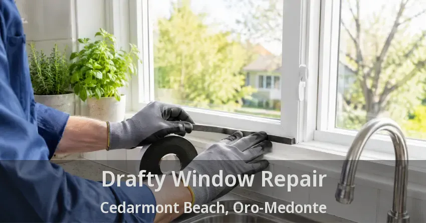 Drafty Window Repair Cedarmont Beach, Oro-Medonte - ON