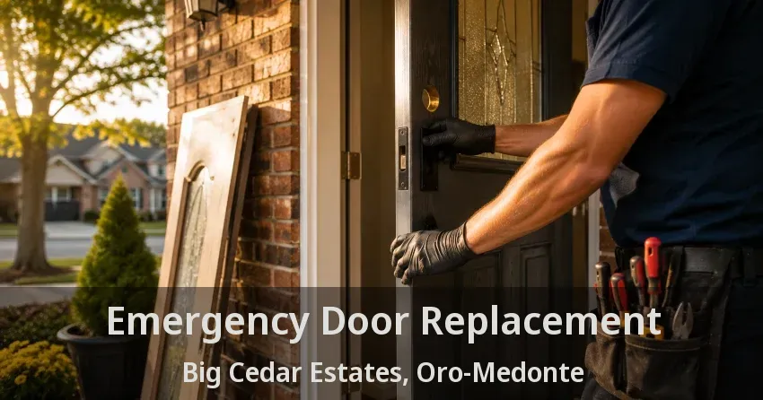 Emergency Door Replacement Big Cedar Estates, Oro-Medonte - ON