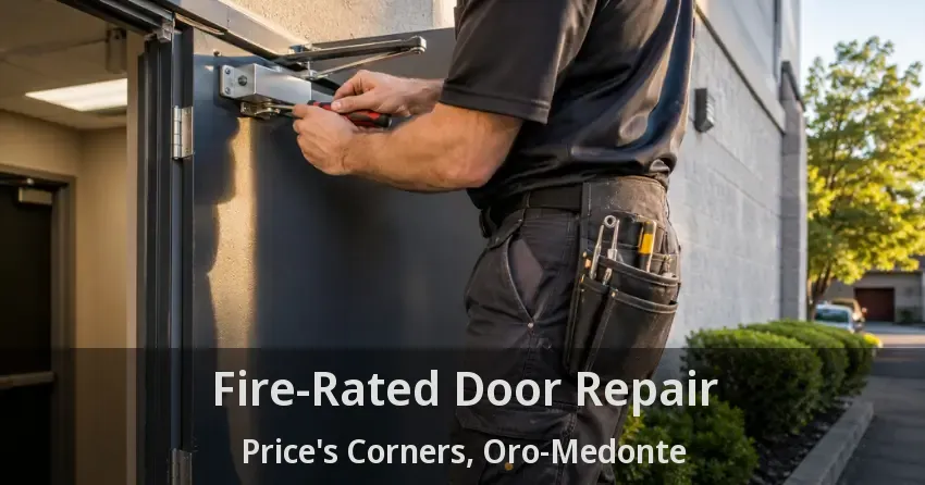 Fire-Rated Door Repair Price's Corners, Oro-Medonte - ON