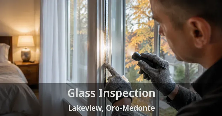Glass Inspection Lakeview, Oro-Medonte - ON