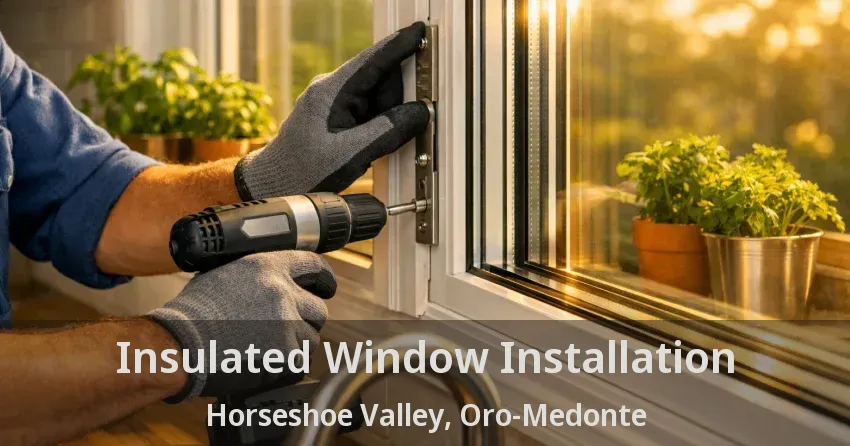 Insulated Window Installation Horseshoe Valley, Oro-Medonte - ON