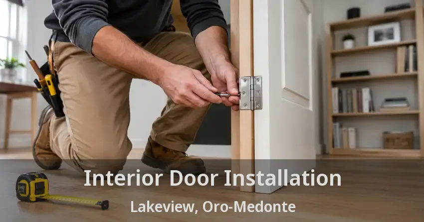 Interior Door Installation Lakeview, Oro-Medonte - ON