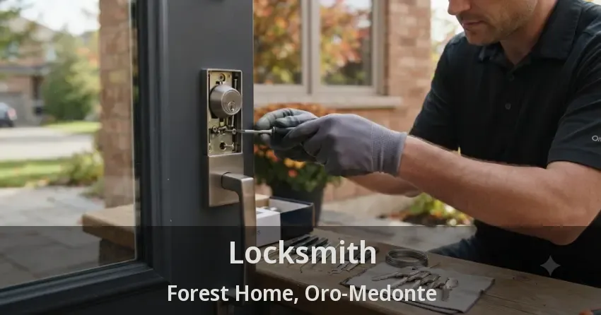 Locksmith Forest Home, Oro-Medonte - ON