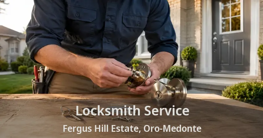 Locksmith Service Fergus Hill Estate, Oro-Medonte - ON