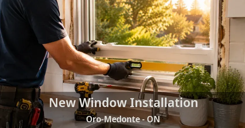 New Window Installation Oro-Medonte - ON