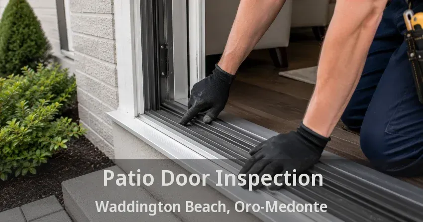Patio Door Inspection Waddington Beach, Oro-Medonte - ON