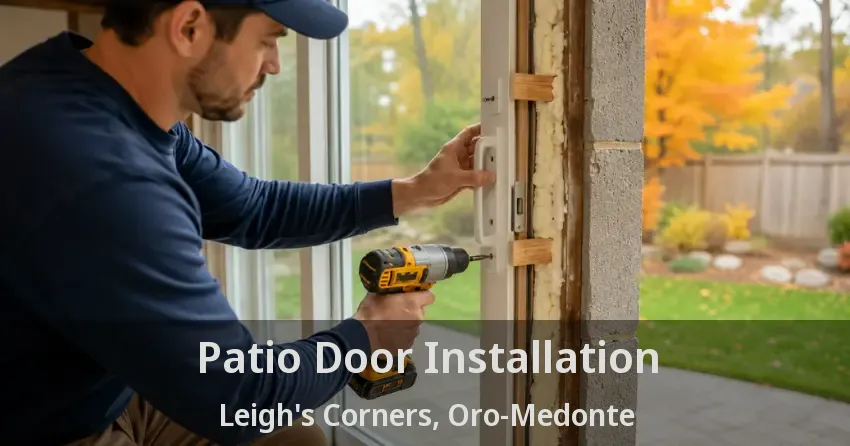 Patio Door Installation Leigh's Corners, Oro-Medonte - ON