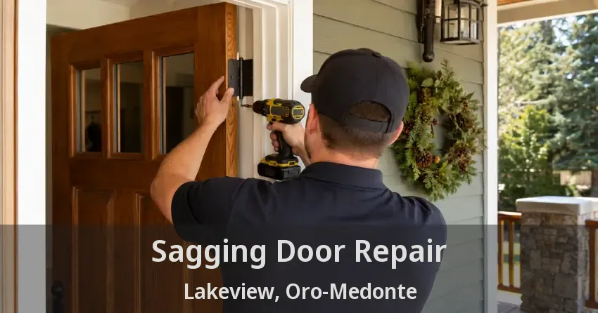 Sagging Door Repair Lakeview, Oro-Medonte - ON
