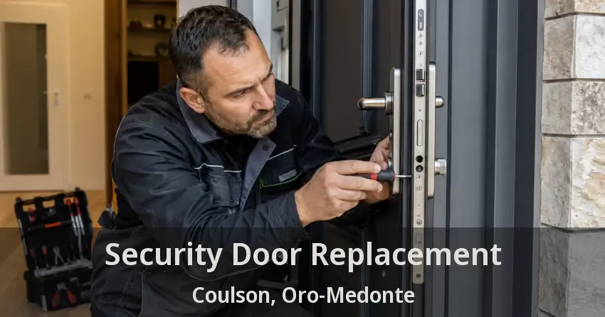 Security Door Replacement Coulson, Oro-Medonte - ON
