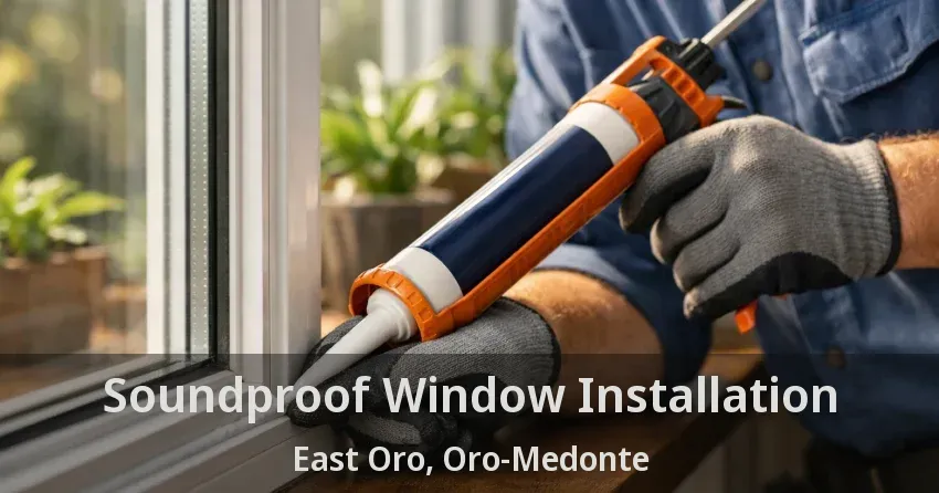 Soundproof Window Installation East Oro, Oro-Medonte - ON