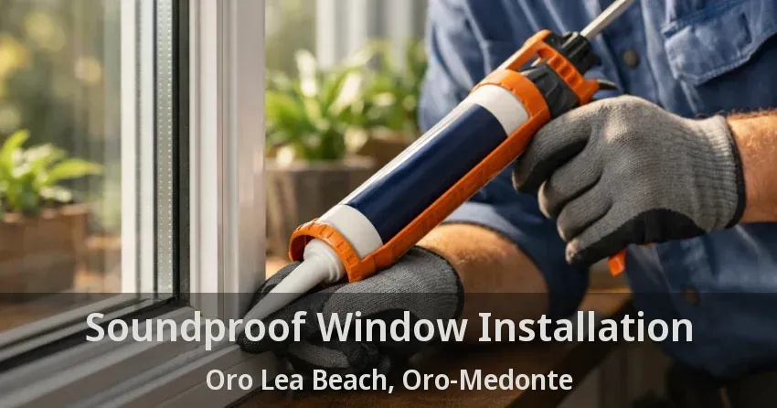 Soundproof Window Installation Oro Lea Beach, Oro-Medonte - ON