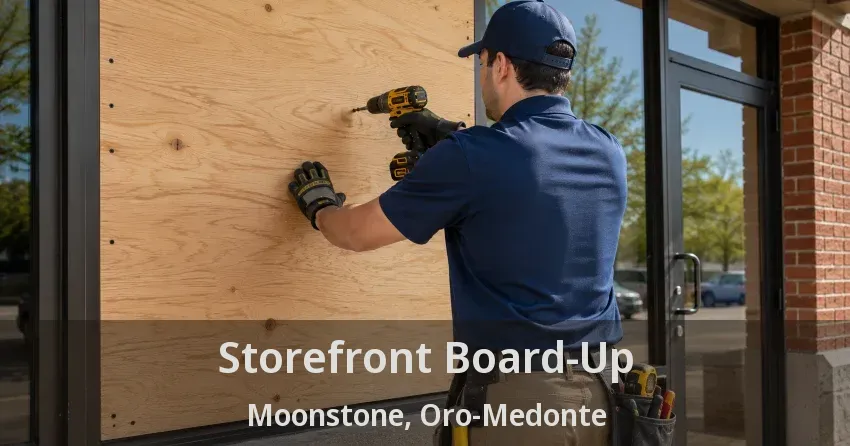 Storefront Board-Up Moonstone, Oro-Medonte - ON