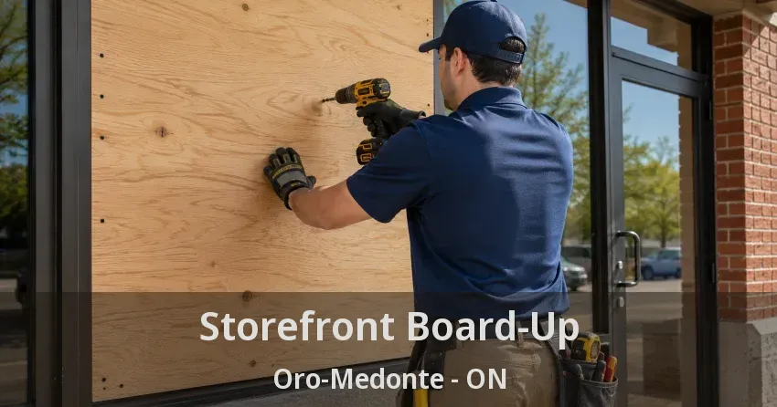 Storefront Board-Up Oro-Medonte - ON