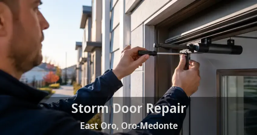 Storm Door Repair East Oro, Oro-Medonte - ON