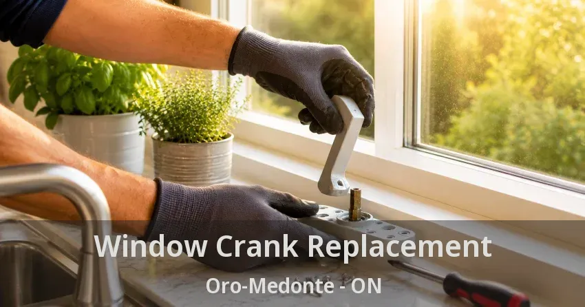 Window Crank Replacement Oro-Medonte - ON