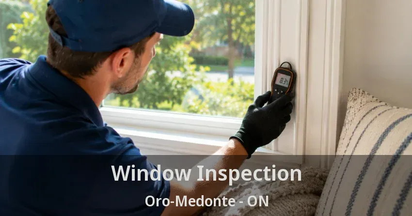 Window Inspection Oro-Medonte - ON