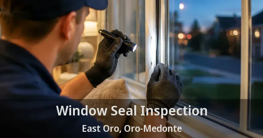 Window Seal Inspection East Oro, Oro-Medonte - ON