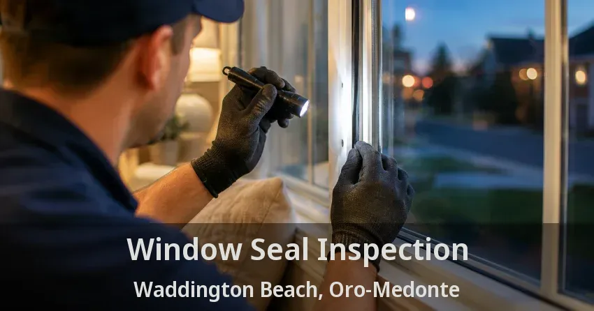 Window Seal Inspection Waddington Beach, Oro-Medonte - ON