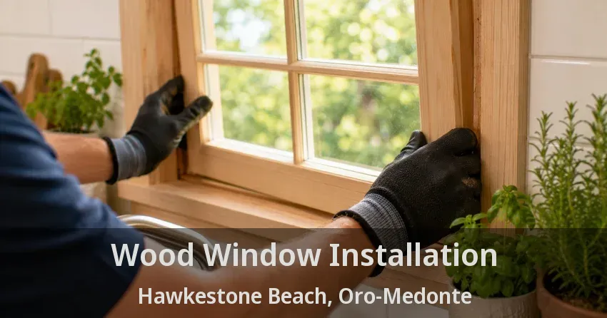 Wood Window Installation Hawkestone Beach, Oro-Medonte - ON