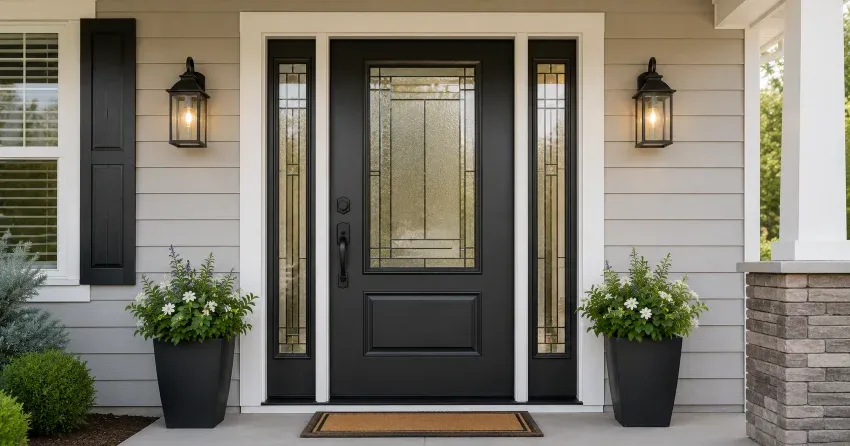full door replacement installation in Roberta Park, Oro-Medonte