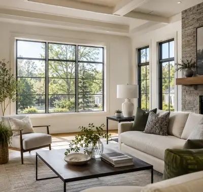 Completed interior project by Windows & Doors Oro-Medonte